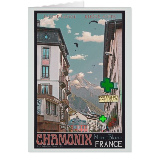 Village of Chamonix (black) Cards (Front)