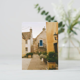Village of Culross, Fife, Scotland  Holiday Postcard