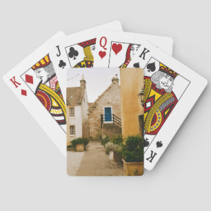 Village of Culross, Fife, Scotland Poker Cards