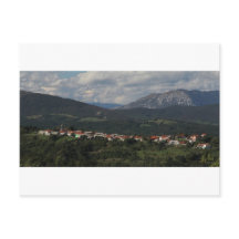 Village of Janezevo Brdo, Brkini Hills, Slovenia
