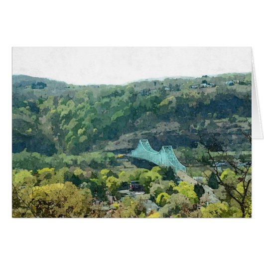 Village of Sewickley Art Print Cards (Front Horizontal)