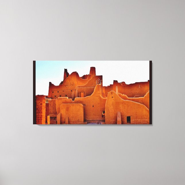 Village Ruins Canvas Print (Front)