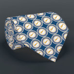 Village Seal of Lynbrook Neck Tie<br><div class="desc">Village Seal of Lynbrook patterned tie. *Customer Request.</div>