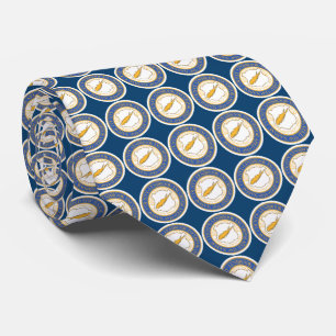Village Seal of Lynbrook Neck Tie