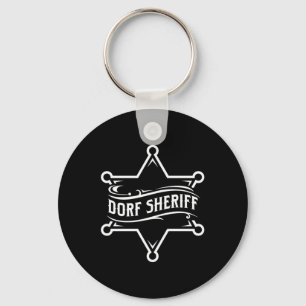 Village Sheriff Police Policeman Police badges gif Keychain