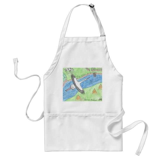 Village Vibes Adult Apron (Front)