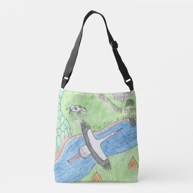 Village Vibes Crossbody Bag (Back)