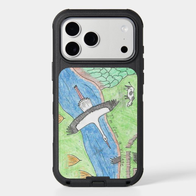 Village Vibes Otterbox iPhone Case (Back)