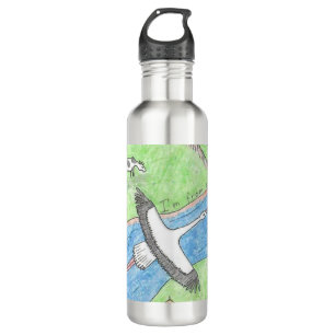 Village Vibes Stainless Steel Water Bottle