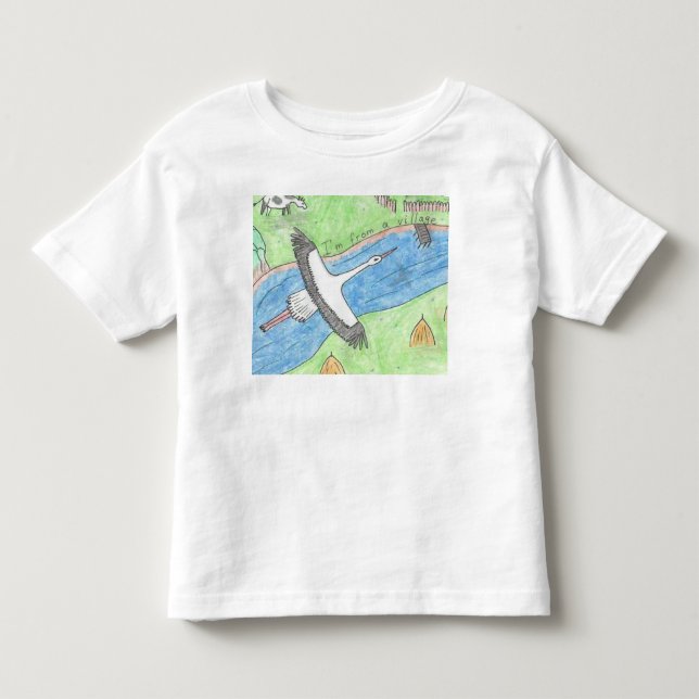 Village Vibes Toddler T-shirt (Front)