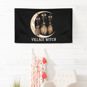 Village Witch Gothic Occult Wicca Pagan Nature Banner