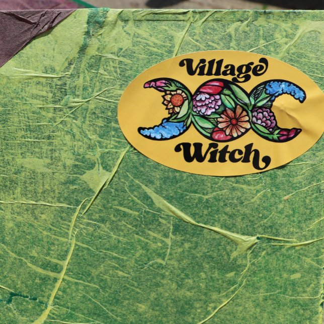 Village Witch                                      Oval Sticker (Creator Uploaded)