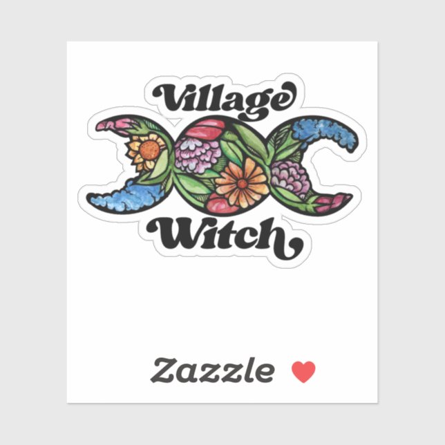 Village Witch                                      Sticker (Sheet)