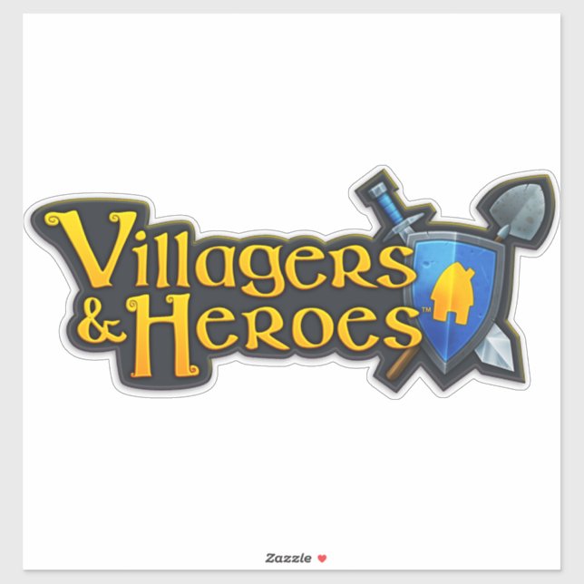 Villagers & Heroes Classic Sticker (Sheet)