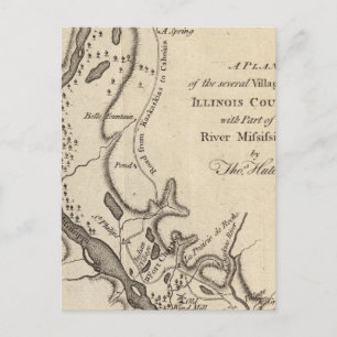 Villages in the Illinois Country Postcard