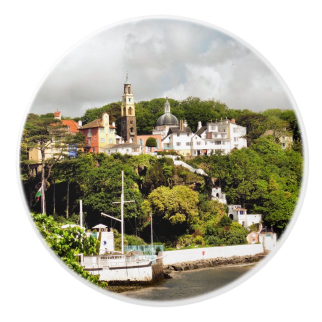 VILLAGES OF WALES CERAMIC KNOB (Front)