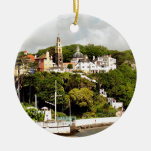 VILLAGES OF WALES CERAMIC ORNAMENT