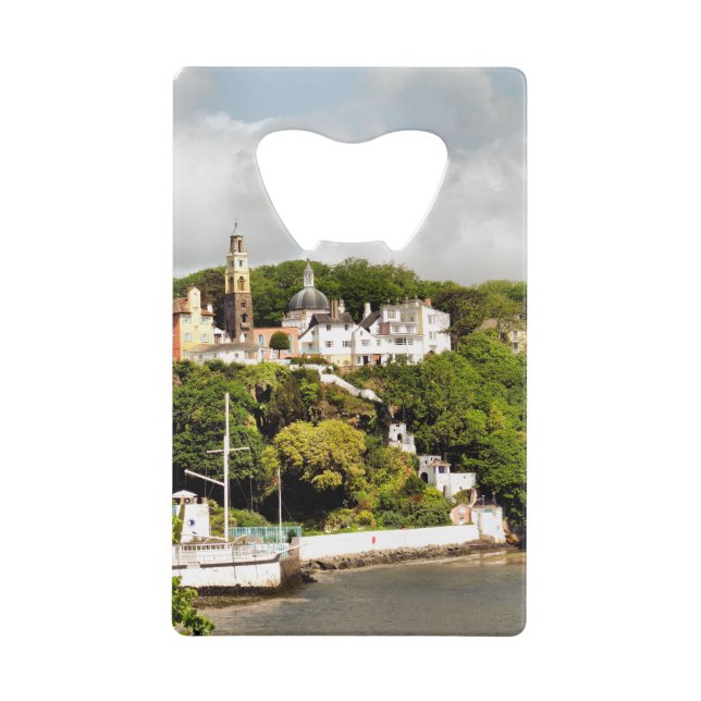 VILLAGES OF WALES CREDIT CARD BOTTLE OPENER (Front)