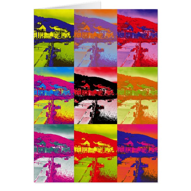 VILLAGES OF WALES GREETINGS CARD (Front)