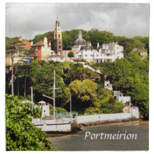 VILLAGES OF WALES NAPKIN