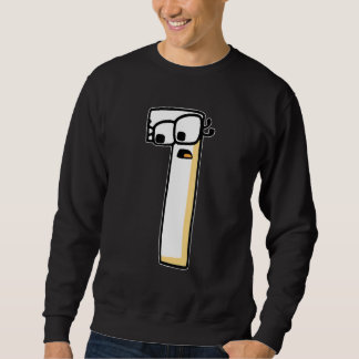 Villain Big Eyes Number One Boys Matching Evil Num Sweatshirt