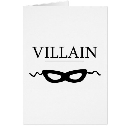 Villain Cards (Front)