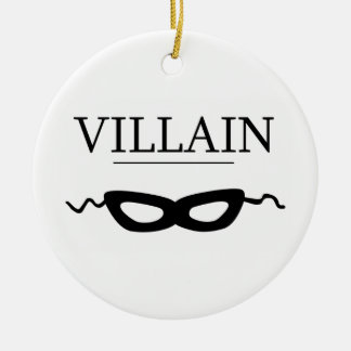Villain Ceramic Ornament