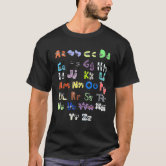 Villain Letter Abcs Evil Alphabet Lore Toddler T-Shirt