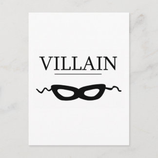 Villain Postcard