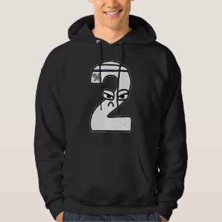 Villain Strong Number Two Boys Matching Evil Numbe Hoodie