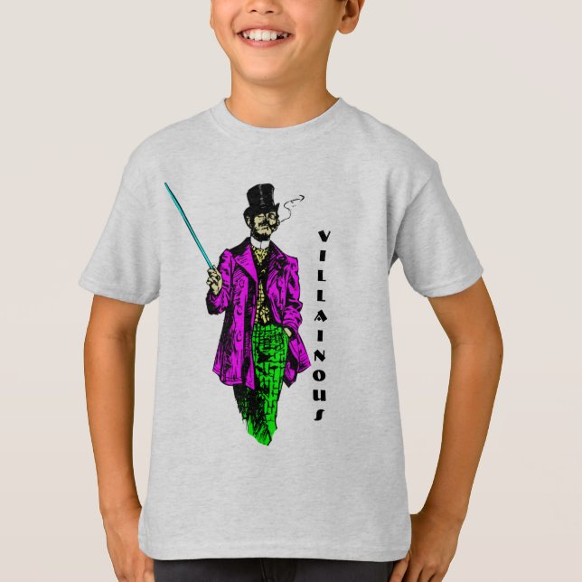 Villainous Character T-Shirt (Front)
