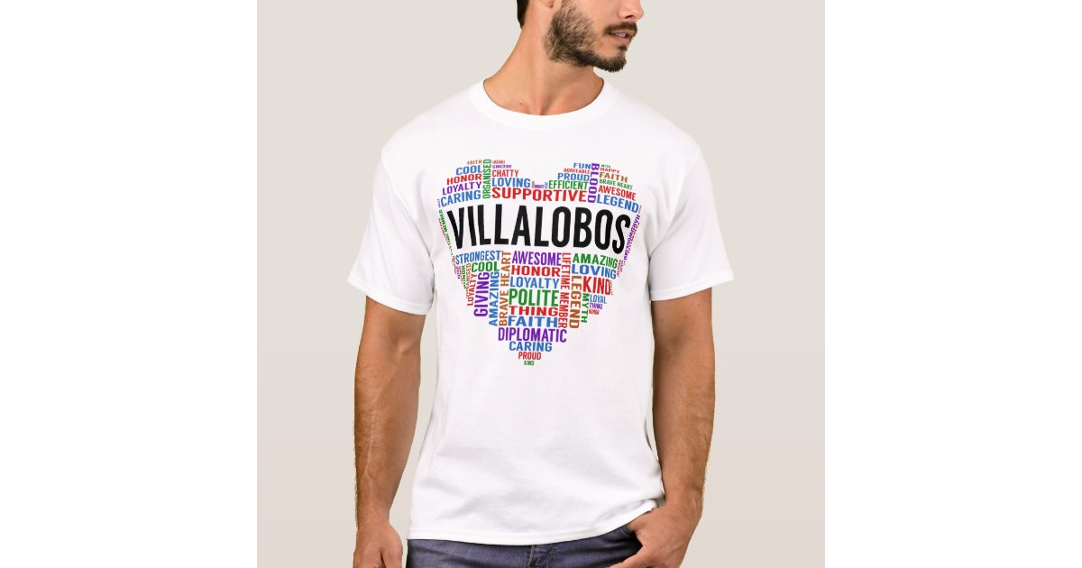 VILLALOBOS Legend Heart T-Shirt