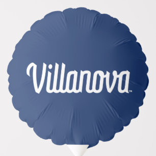 Villanova Script Bound Logo Balloon