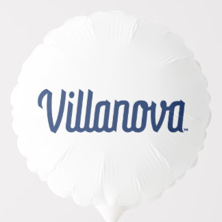 Villanova Script Bound Logo Balloon