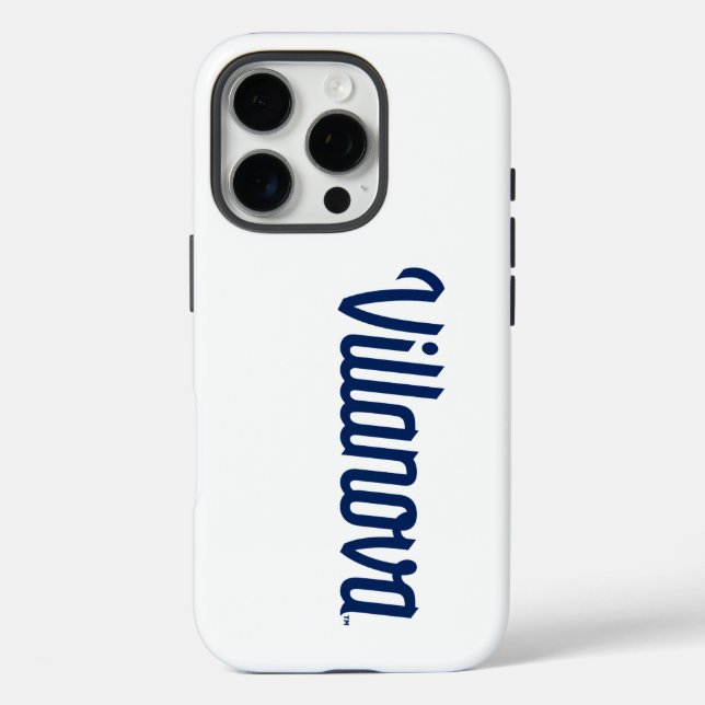 Villanova Script Bound Logo Case-Mate iPhone Case (Back)