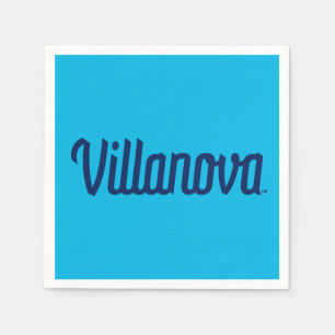 Villanova Script Bound Logo Napkins