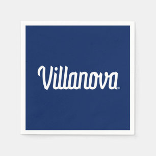 Villanova Script Bound Logo Napkins