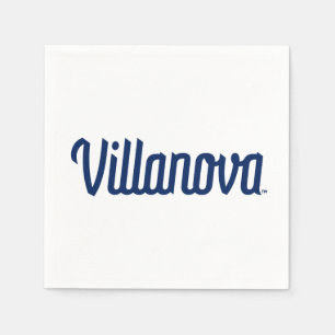 Villanova Script Bound Logo Napkins
