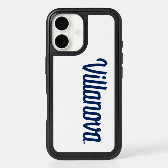Villanova Script Bound Logo Otterbox iPhone Case (Back)