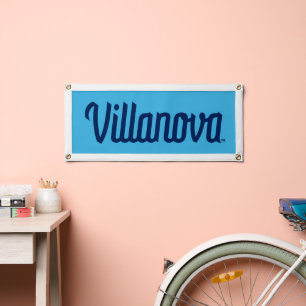 Villanova Script Bound Logo Pennant