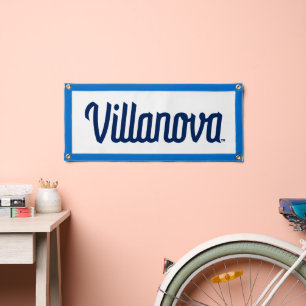 Villanova Script Bound Logo Pennant