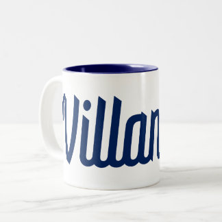 Villanova Script Bound Logo Two-Tone Coffee Mug