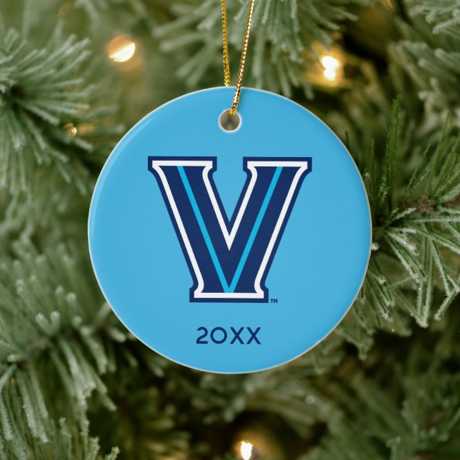 Villanova University Ceramic Ornament (Tree)