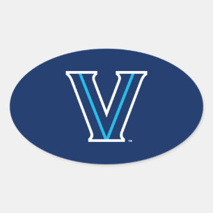 Villanova University Oval Sticker