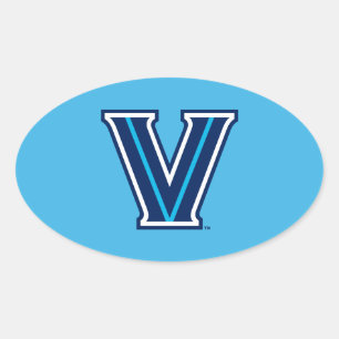 Villanova University Oval Sticker