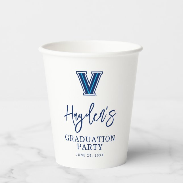 Villanova University Paper Cups (Front)