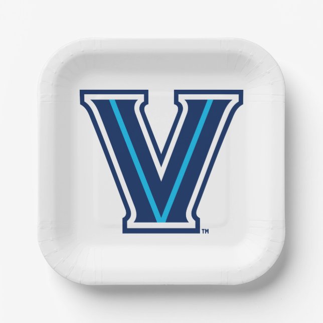 Villanova University Paper Plates (Front)
