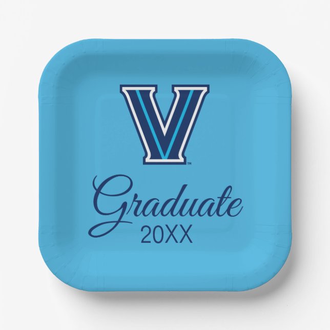 Villanova University Paper Plates (Front)