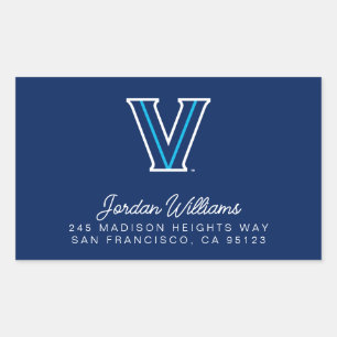 Villanova University Rectangular Sticker