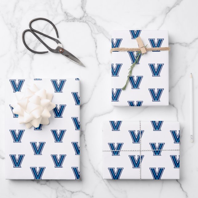 Villanova University Wrapping Paper Sheets (Front)